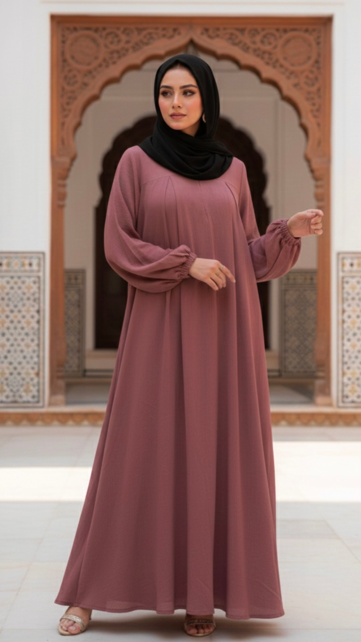 Zeynep Abaya - Burnt Rose