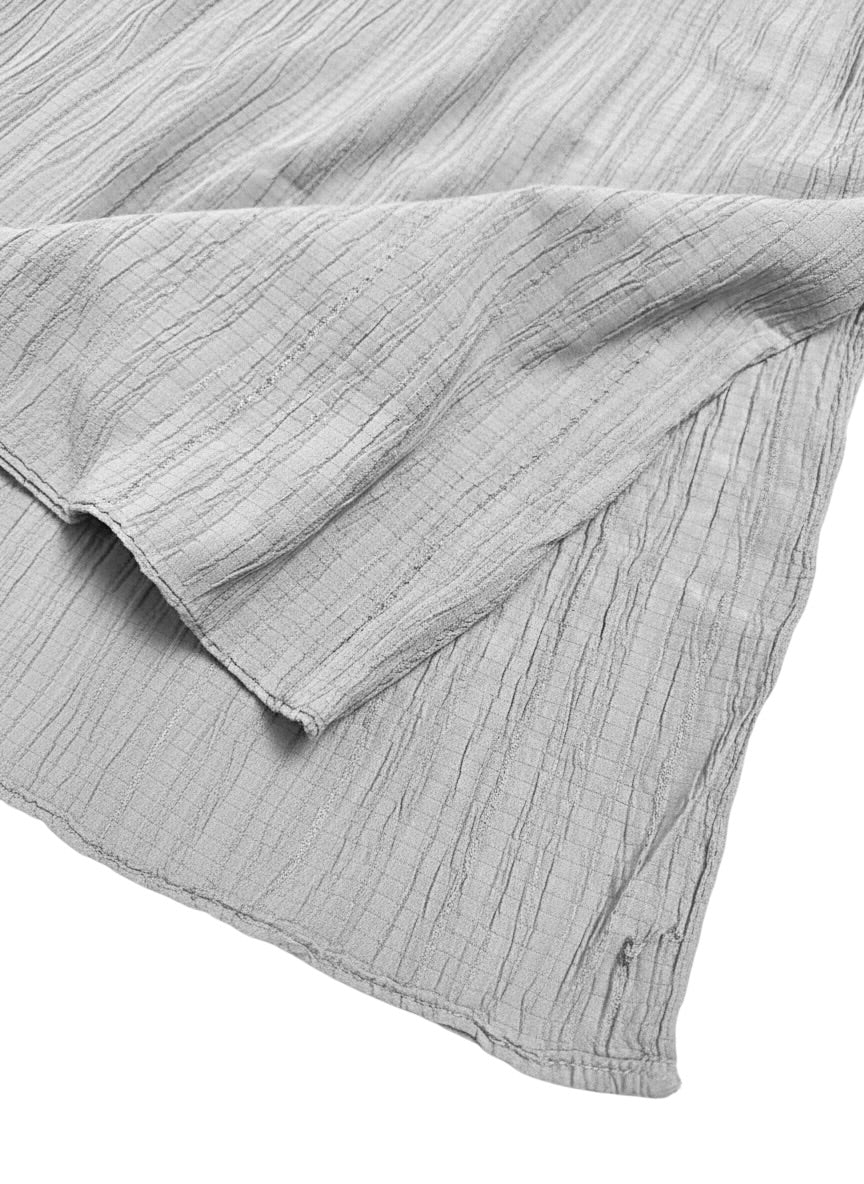 Georgette Crush Hijabs - Lilac Grey