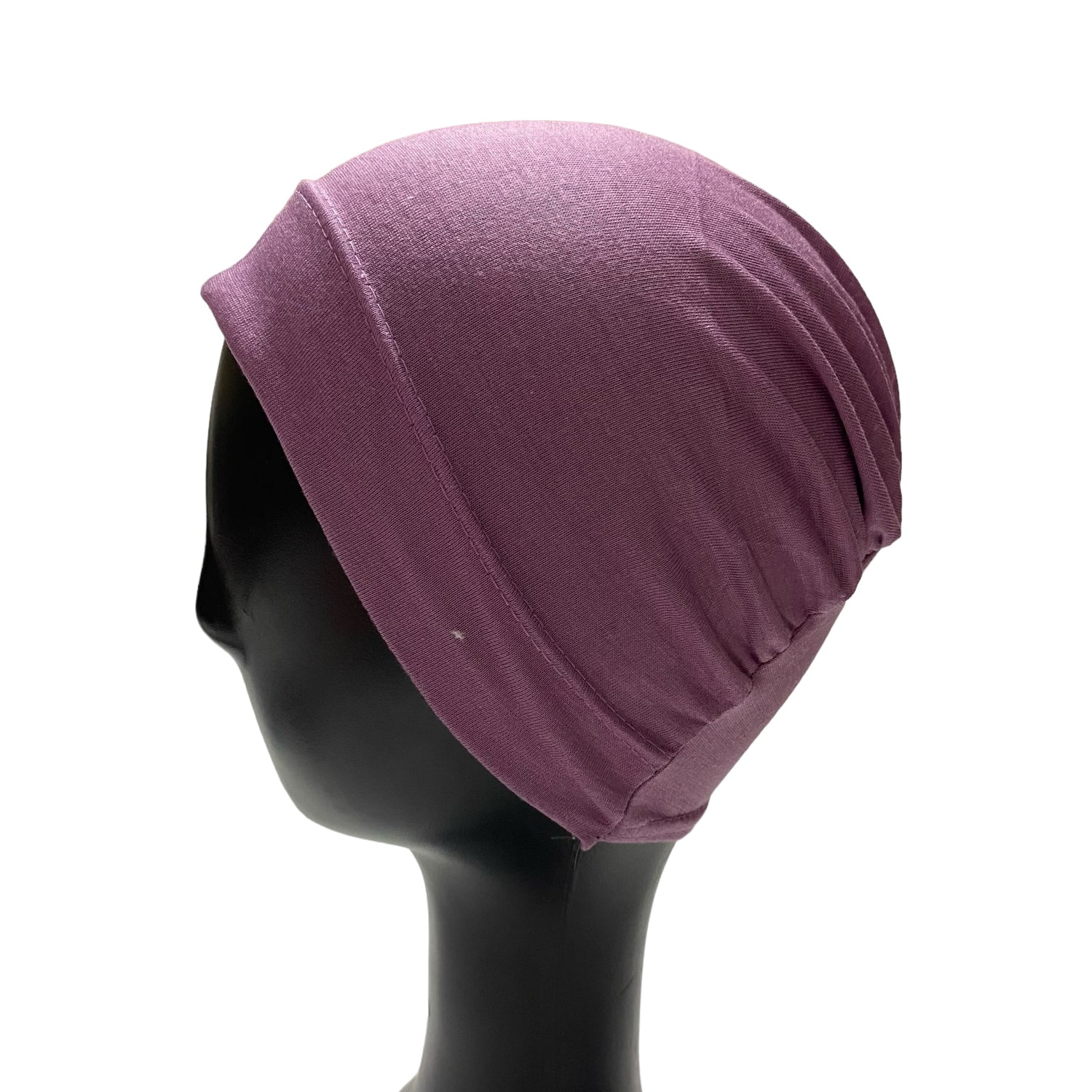 Full Covered Hijab Cap – Dull Purple
