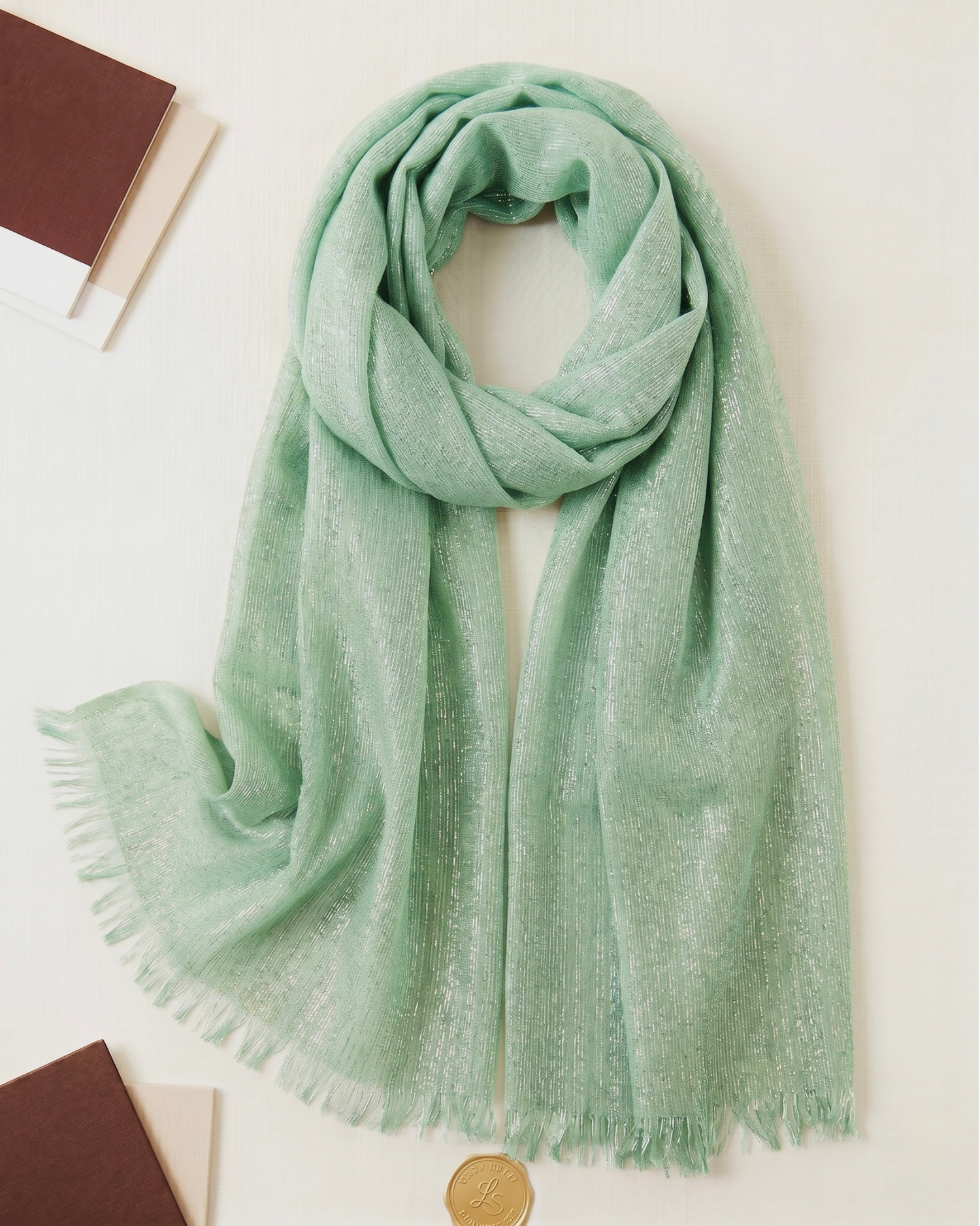 Zariya Lurex Hijab - Mint