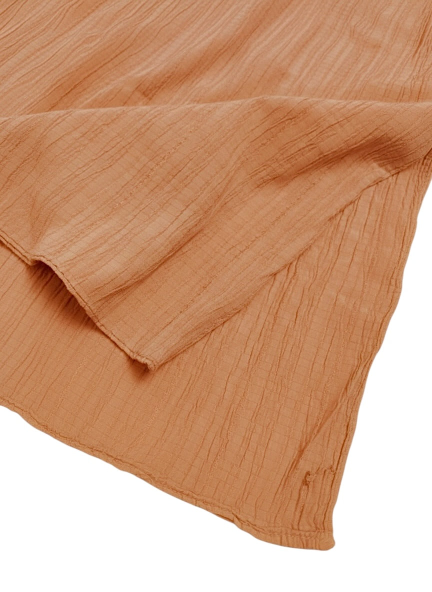 Georgette Crush Hijabs - Limestone