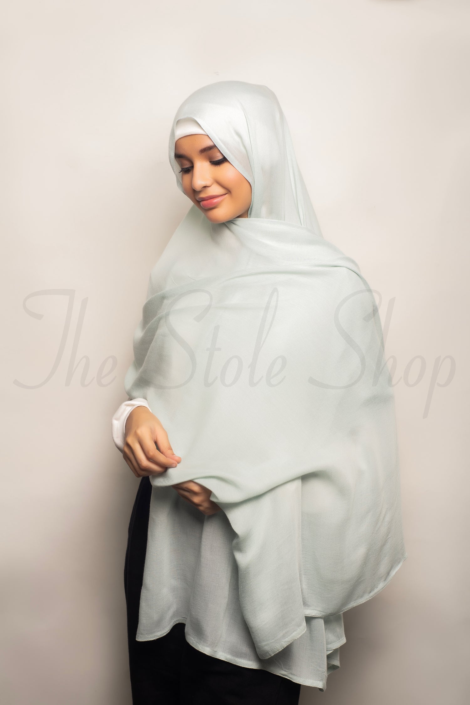 Modal Hijabs (LARGE SIZE) - Ice Mint