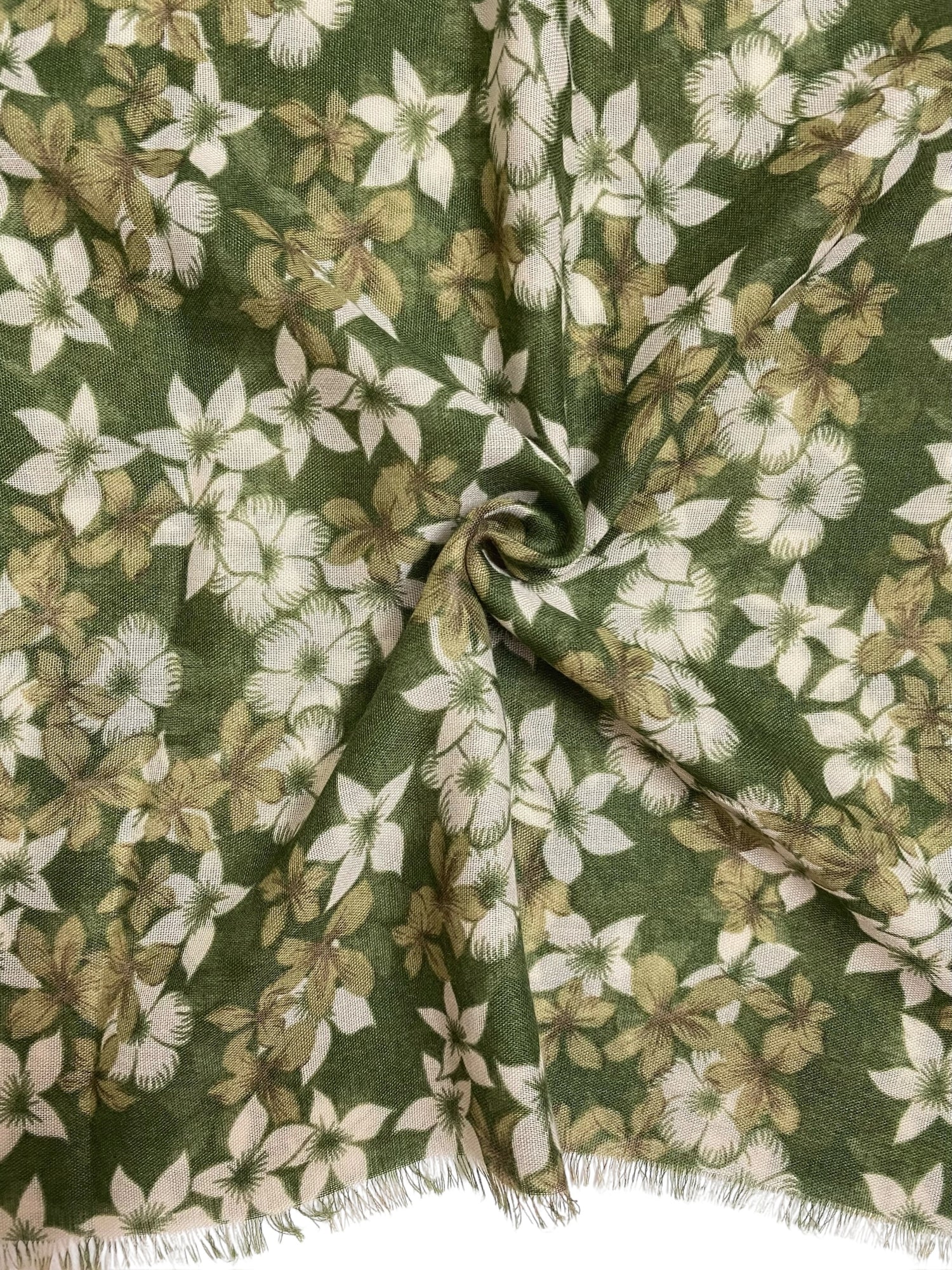 Elsa Printed Hijabs - Green