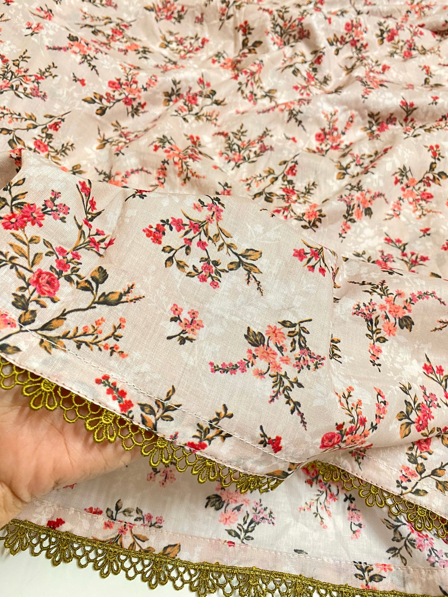 Premium Flat Namaz Dupatta (Imported Fabric)