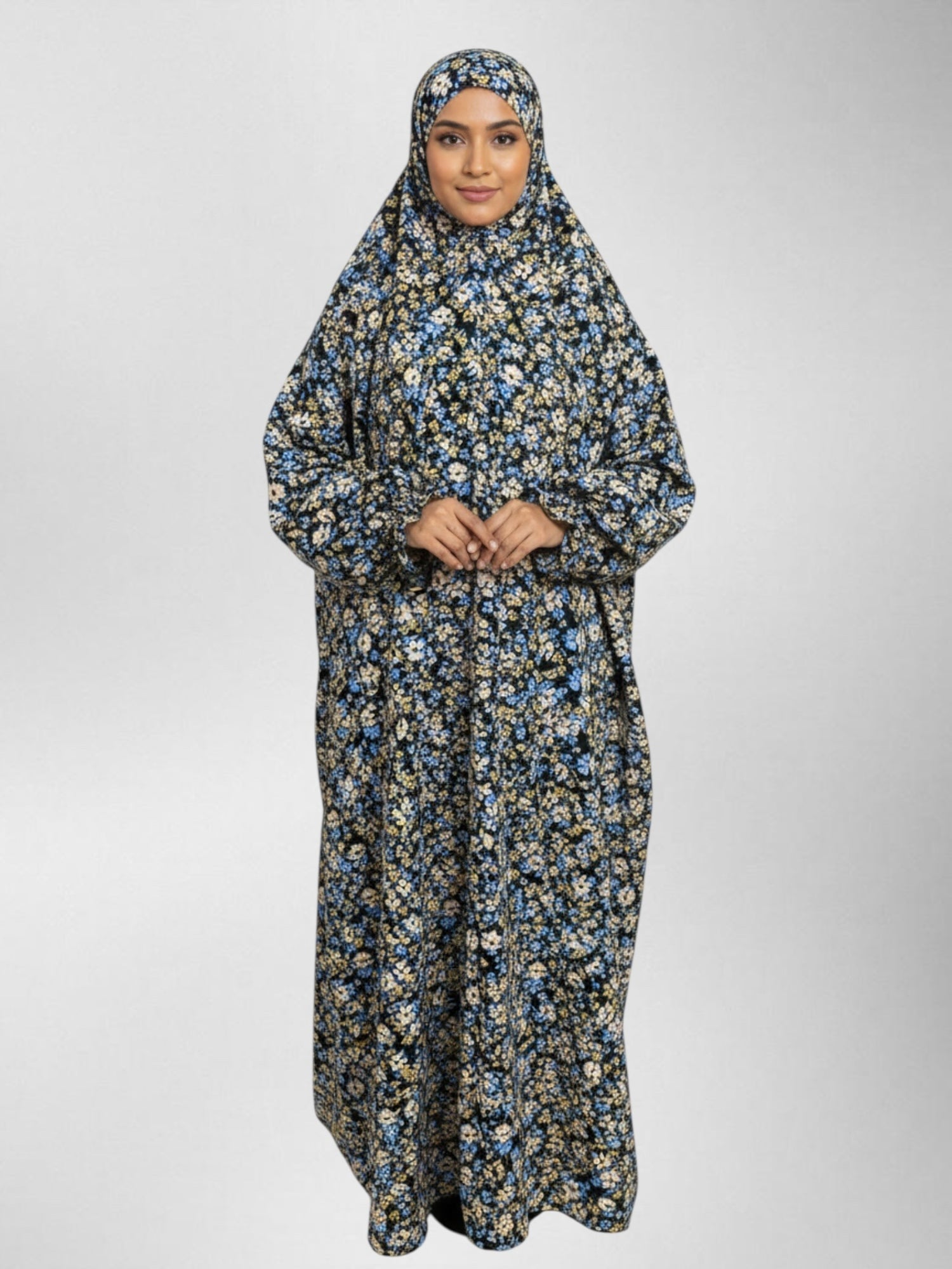 Premium Full Length Namaz Chadar With Sleeves (Imported Fabric)