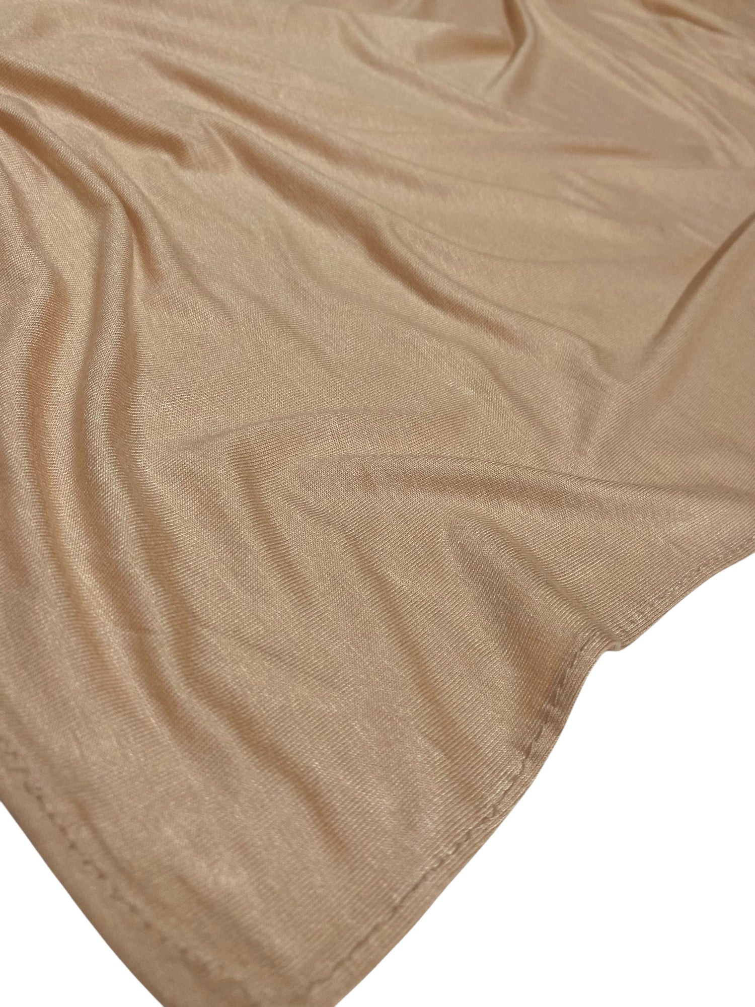 Premium Bamboo Jersey Hijab - Beige