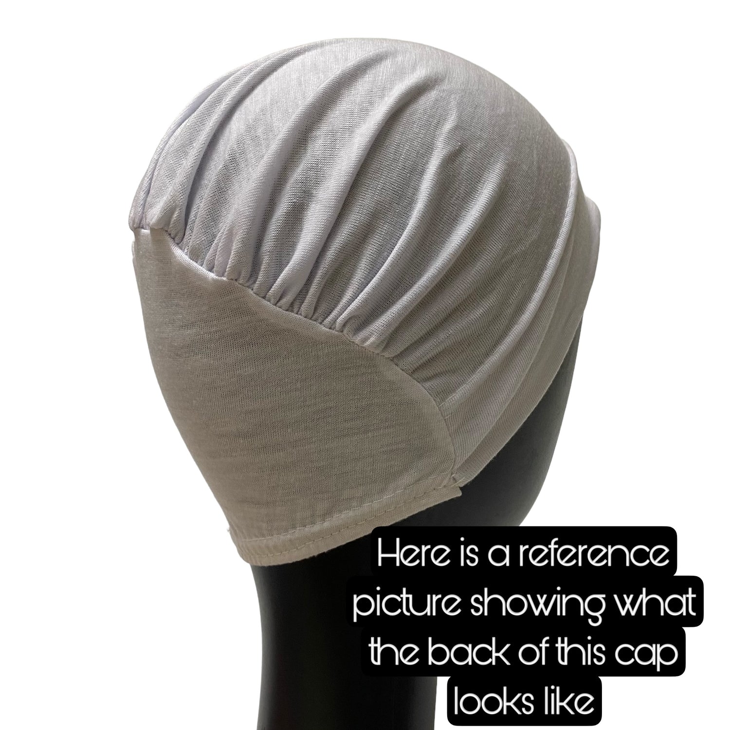 Full Covered Hijab Cap – Beige