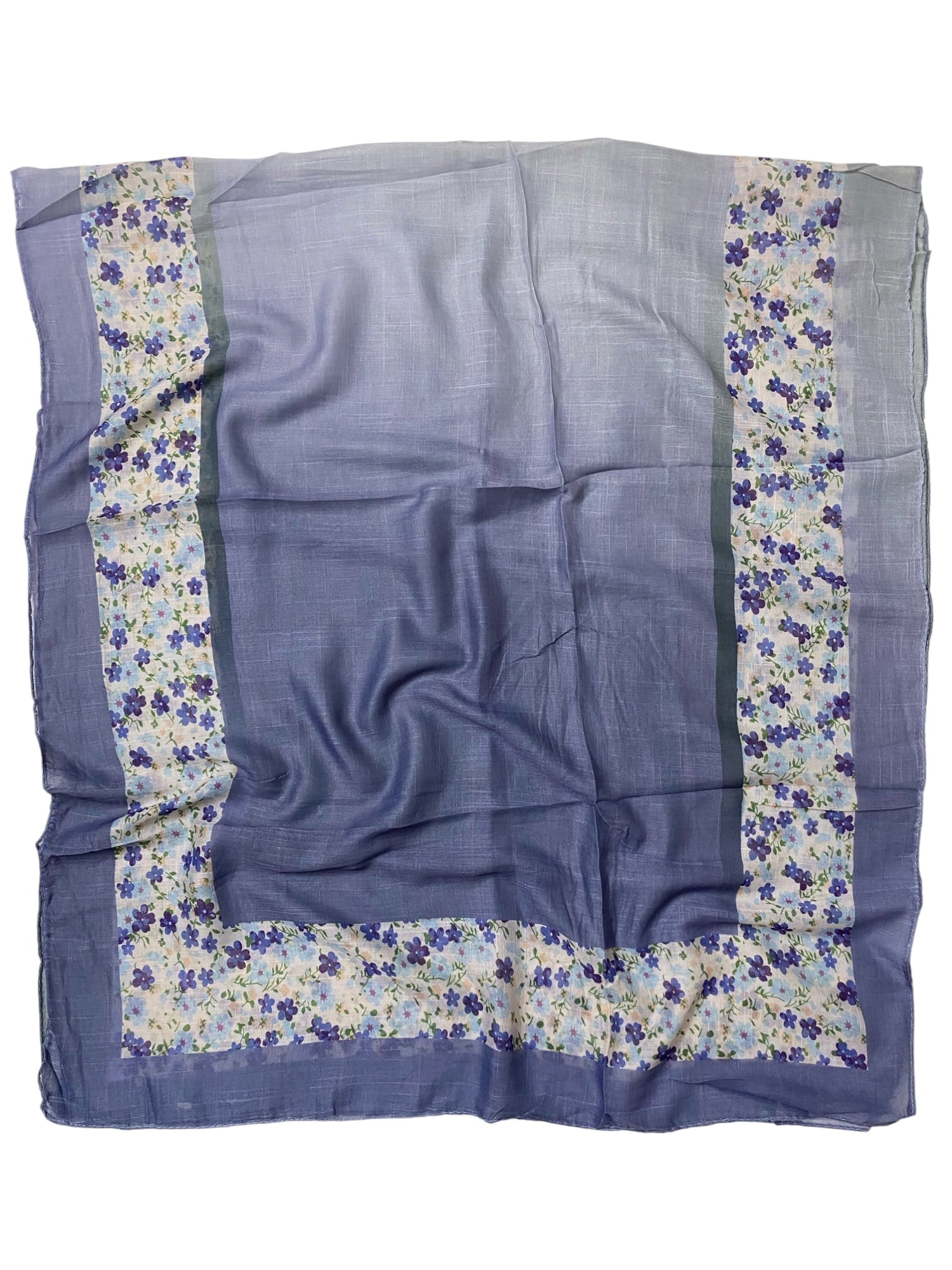 Whisper Printed Hijabs - Indigo