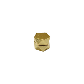 Magnetic Pins (Pentagon) – Light Gold