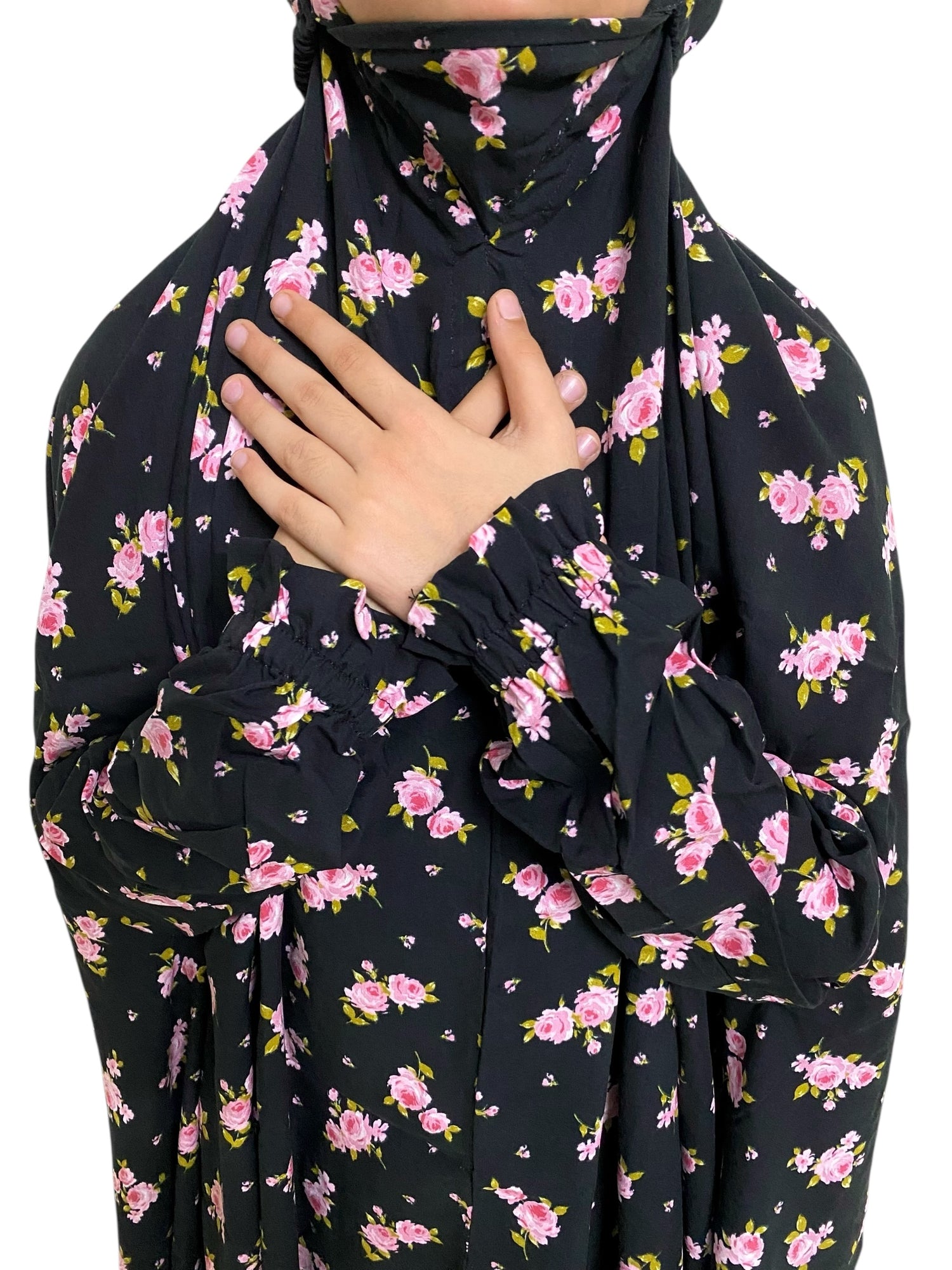 TEENS Premium Full Length Namaz Chadar with Sleeves