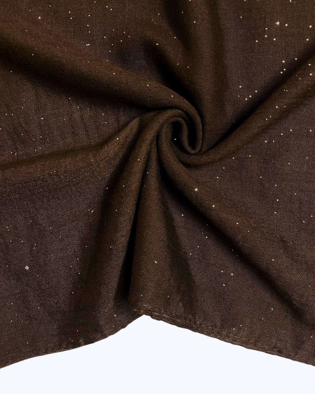 Glitter Lawn - Dull Chocolate