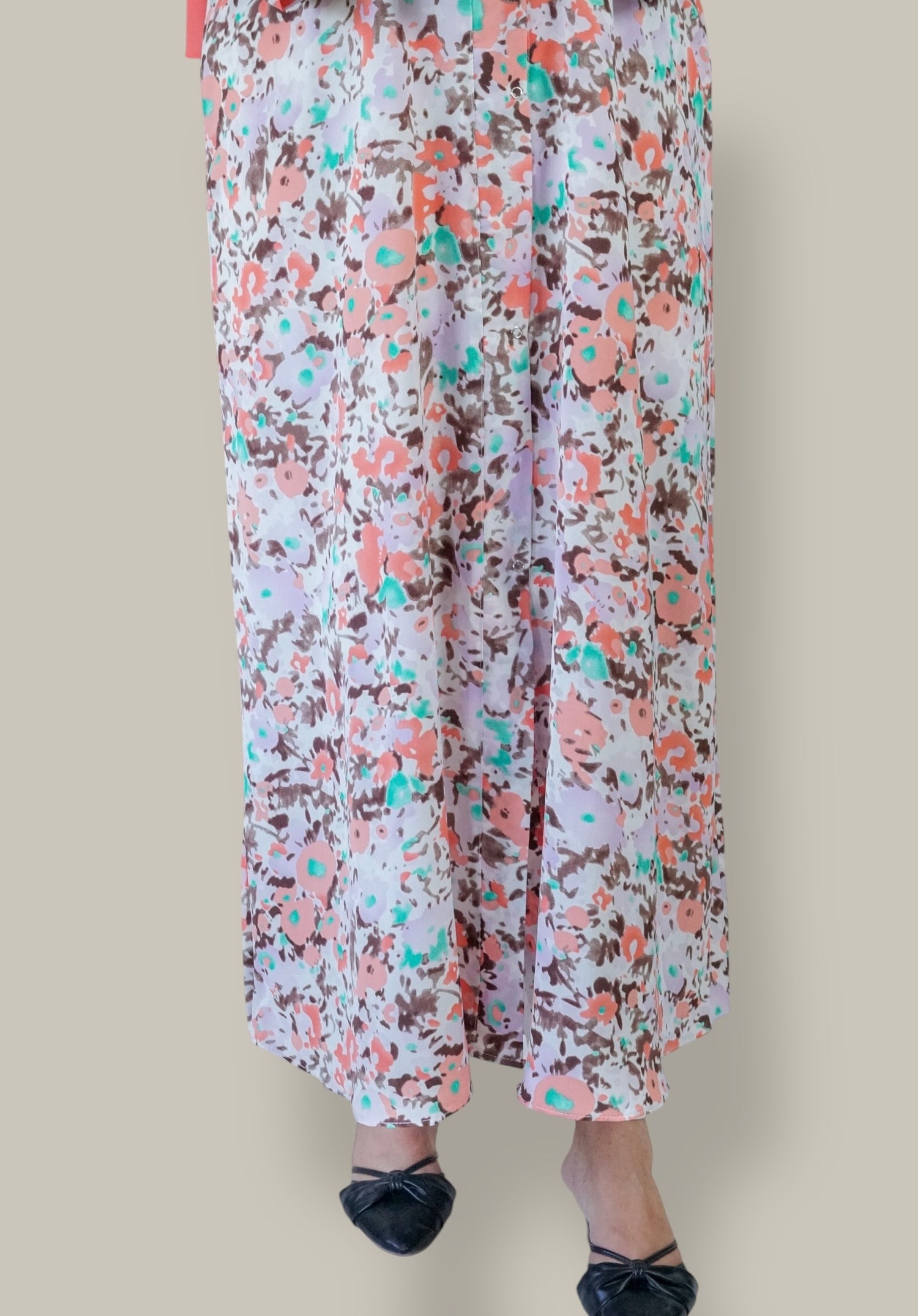 Harmony Printed Abaya