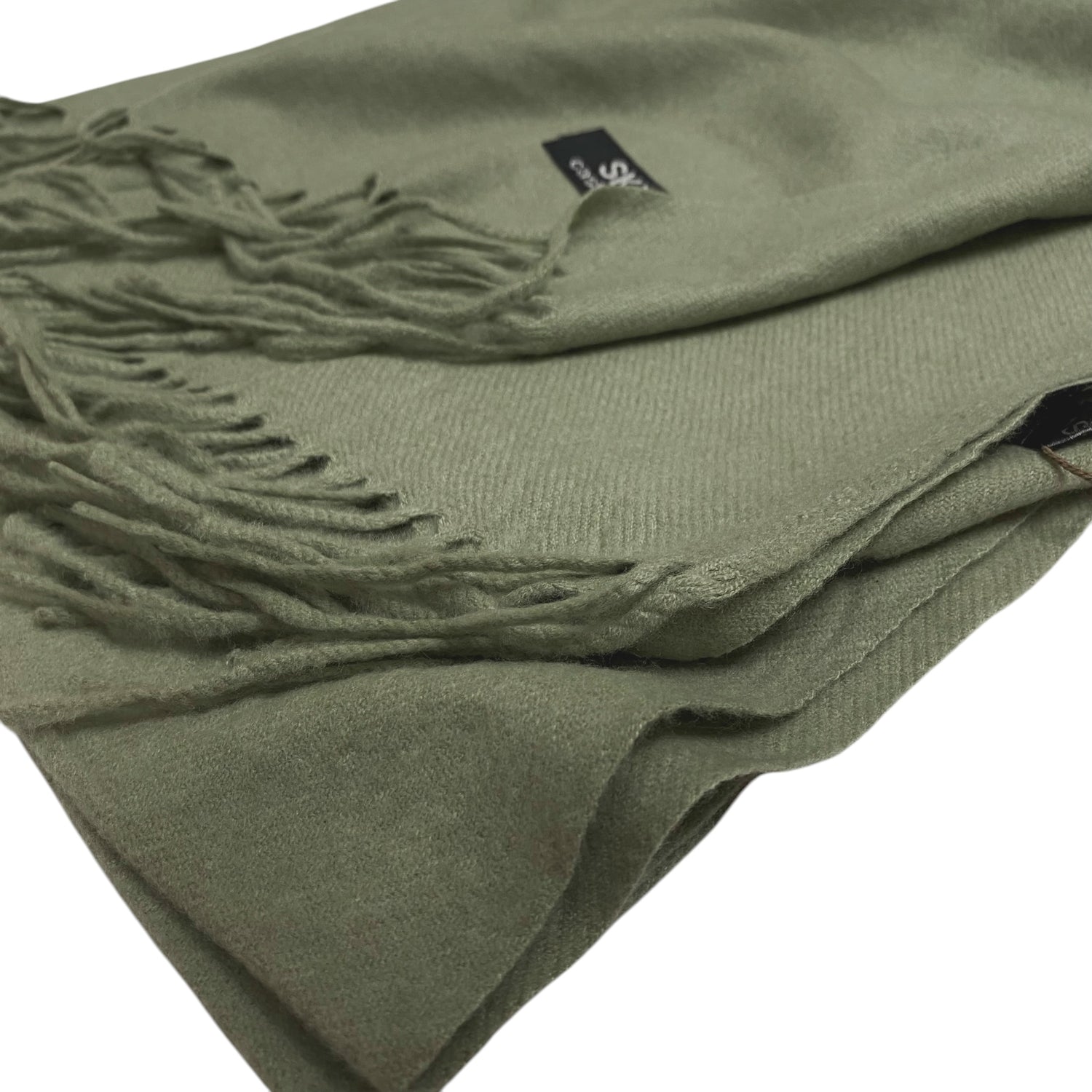 PREMIUM Quality Woolen Cashmere – Sage Green (XL size)