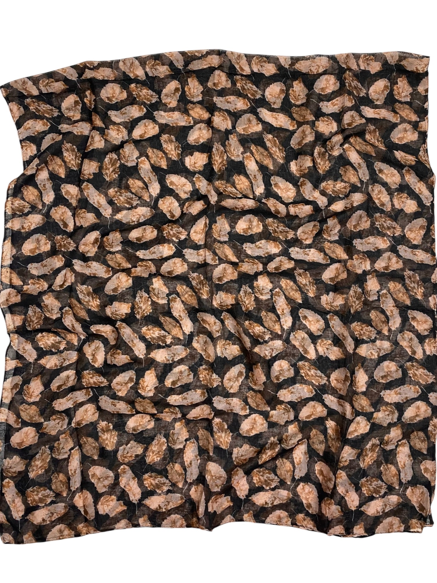 Willow Lawn Printed Hijabs - Coffee