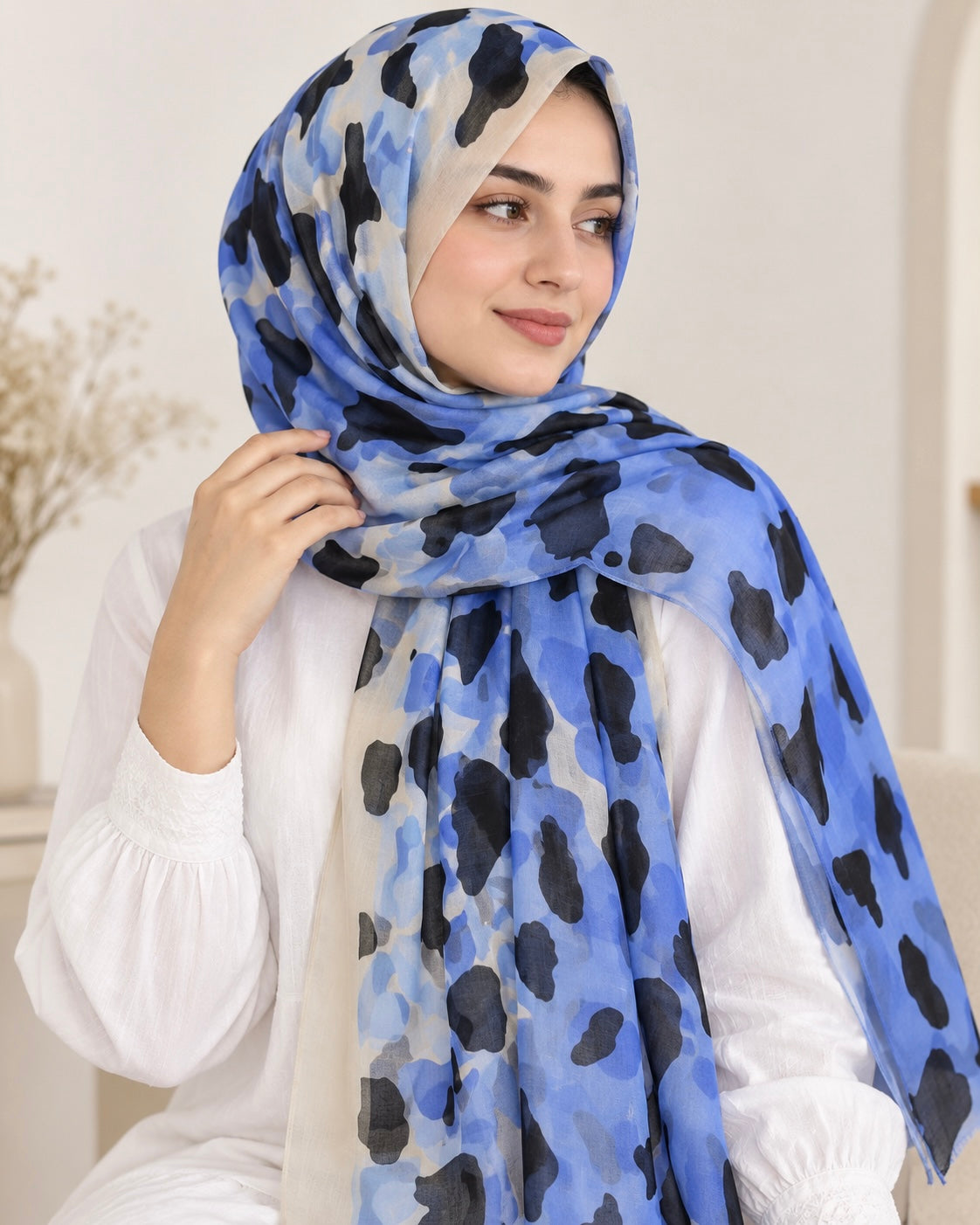 Safari Lawn Printed Hijab