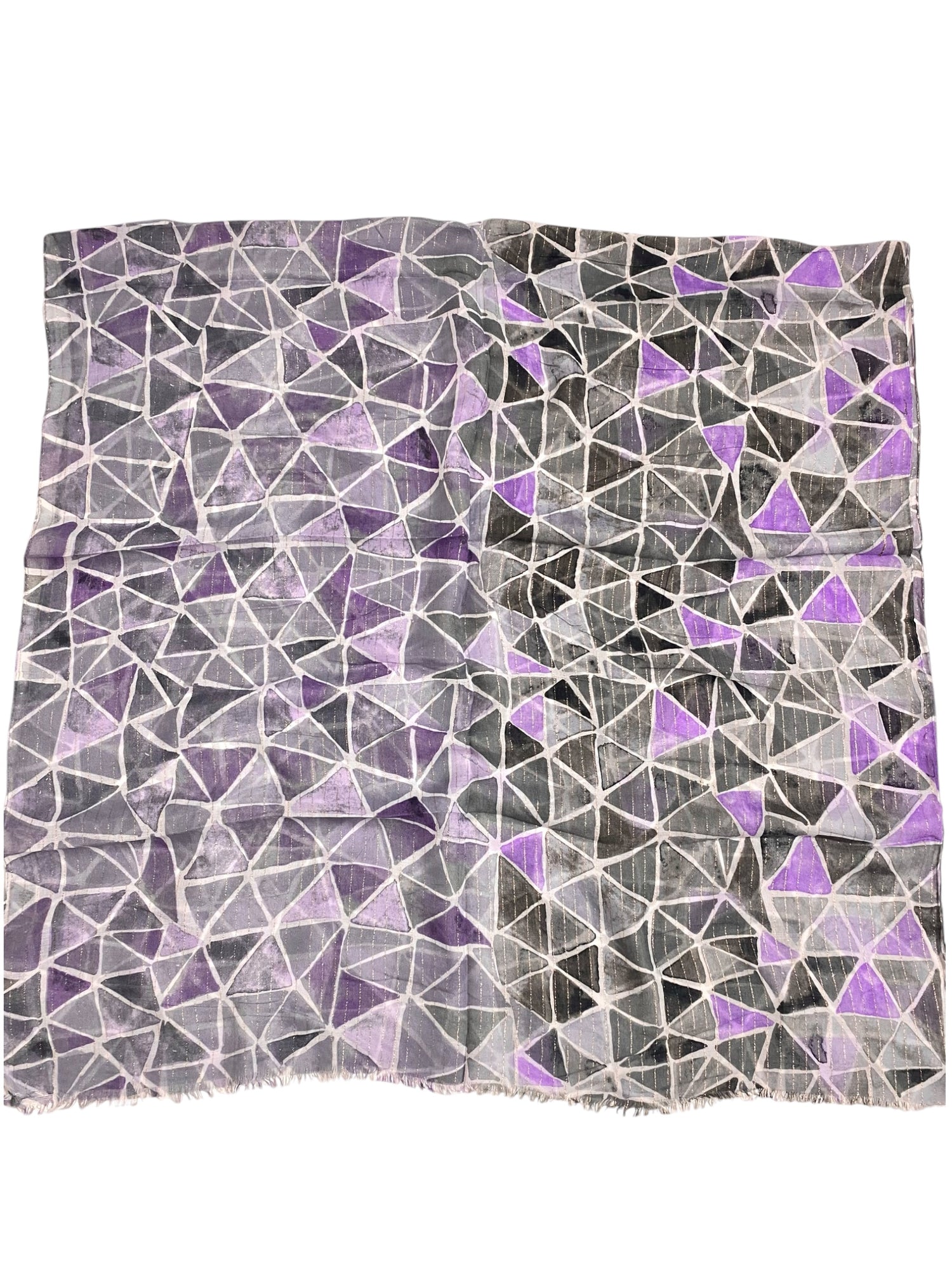 Lune Lawn Printed Hijabs - Violet