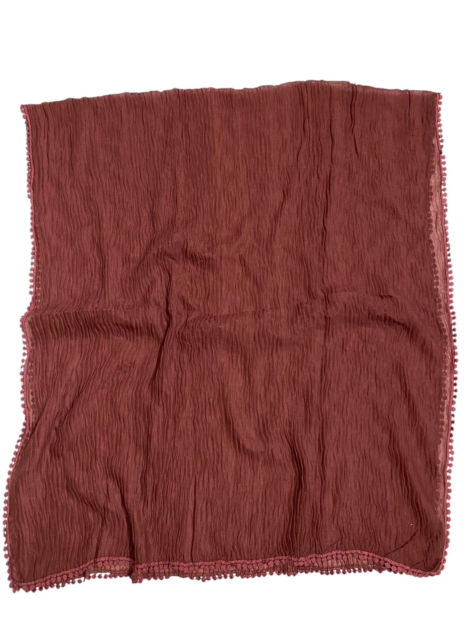 Rawaa Pleated Hijabs – Grape