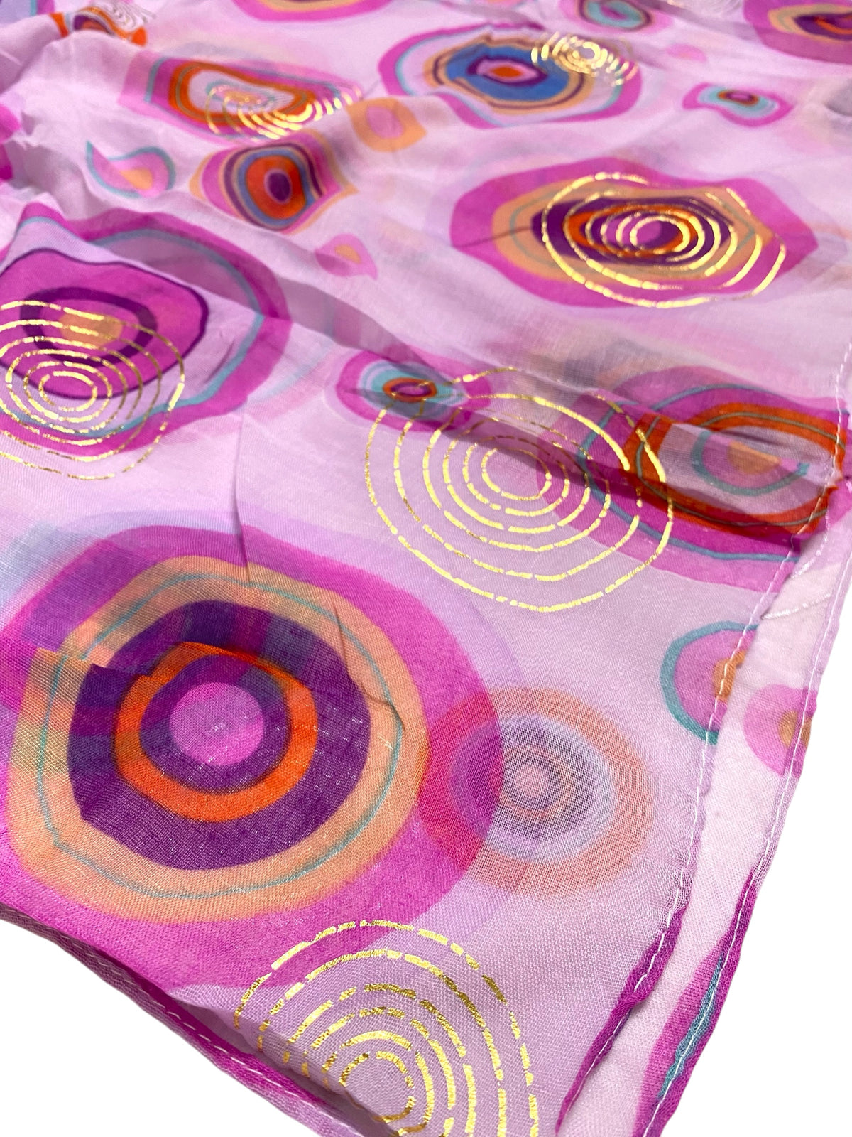 Mandala Lawn Foil Printed Hijab
