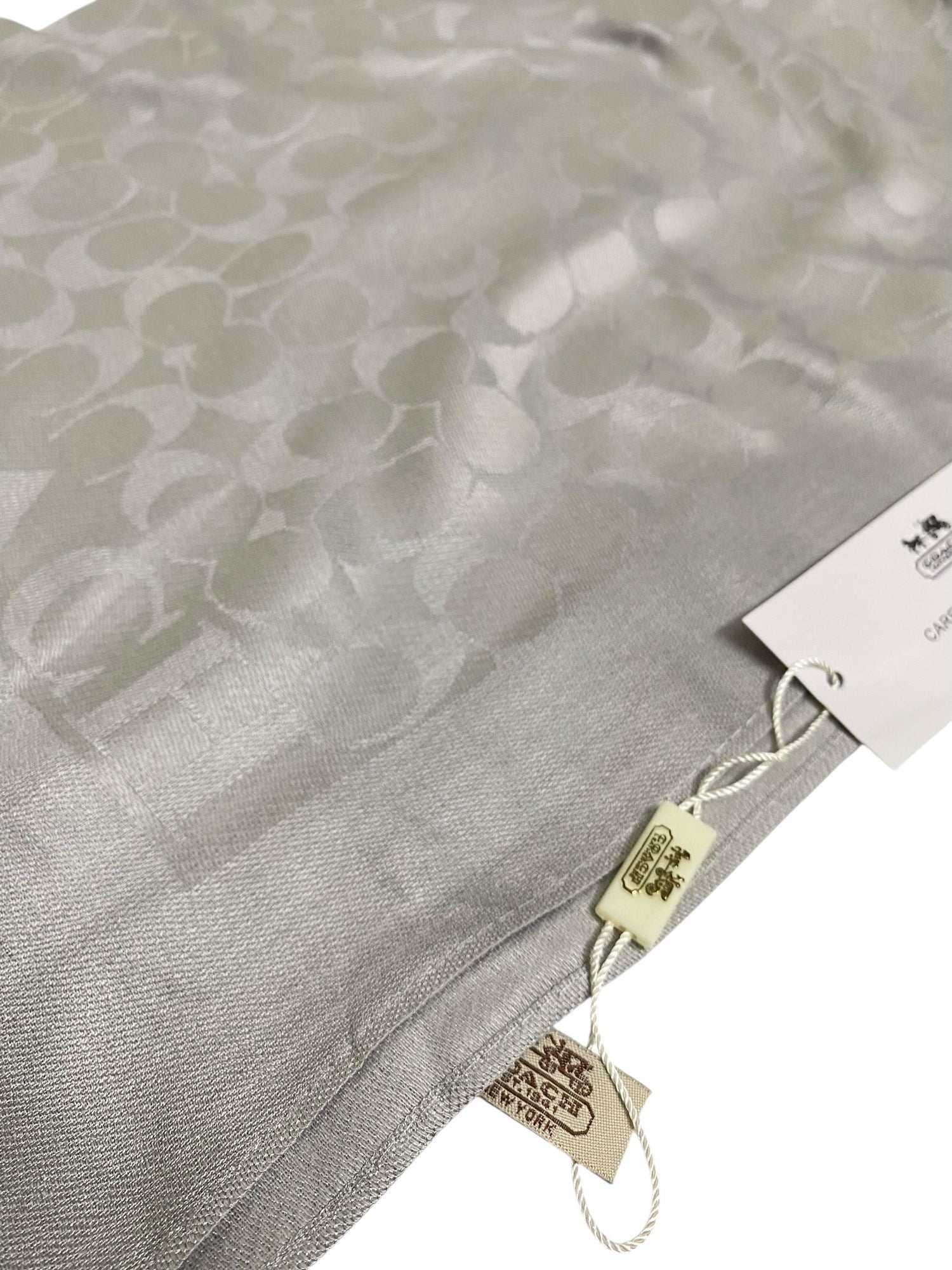 Jacquard Hijab (Branded) - Silver