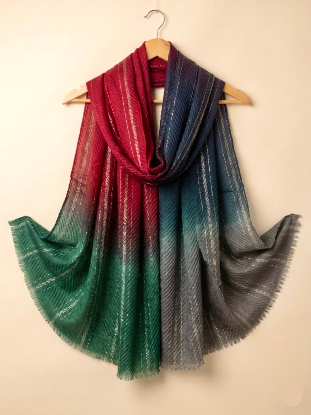 Zelme Pleated Ombre - Royal Blend