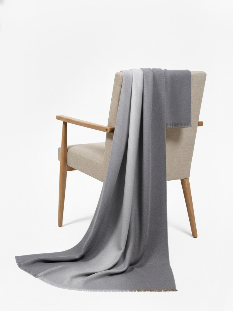 Signature Ombre Woolen XL Size - Smoke Grey