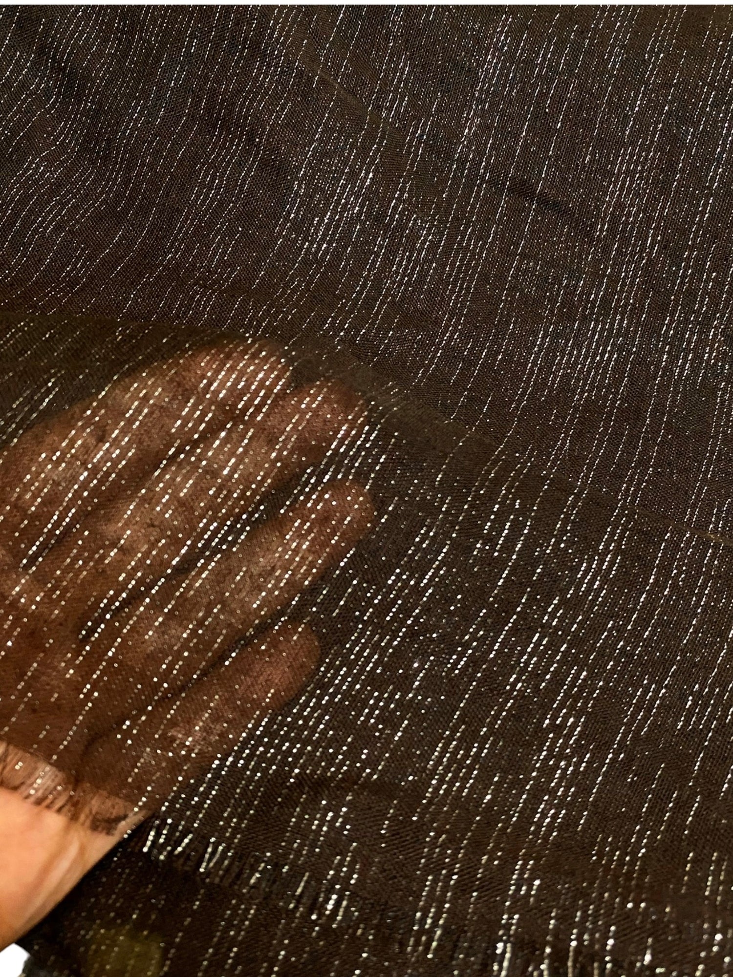 Zariya Lurex Hijab - Chocolate