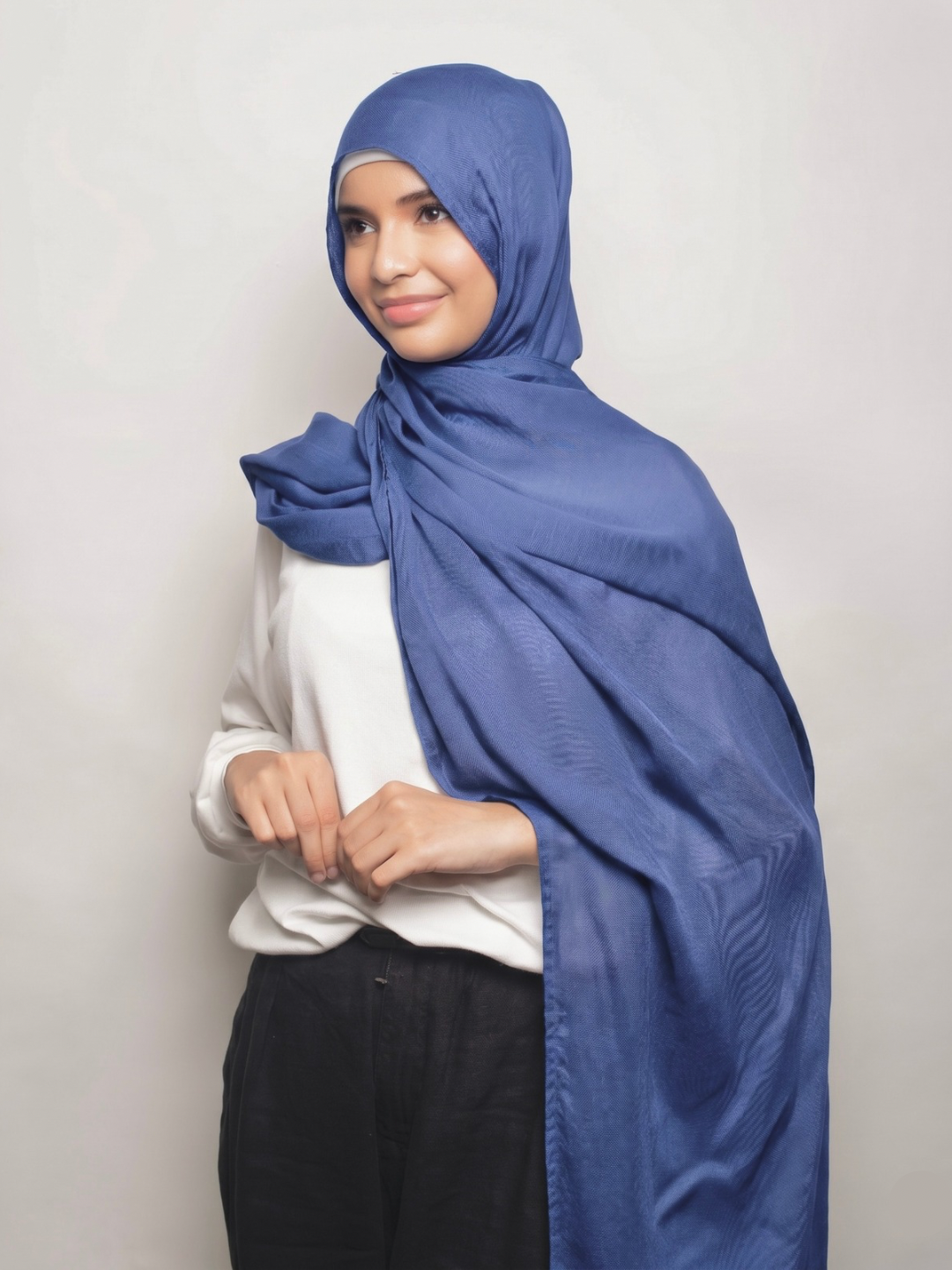 Modal Hijabs (LARGE SIZE) - Denim
