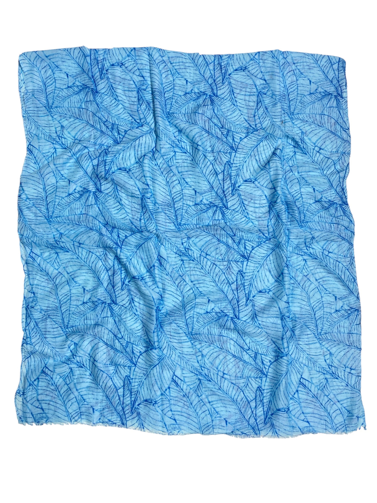 Verdana Printed Lawn Hijab - Denim