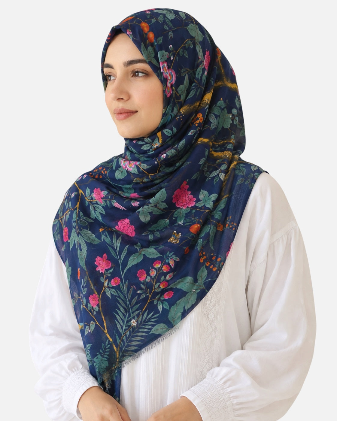 Nightingale - Printed Lawn  Hijab