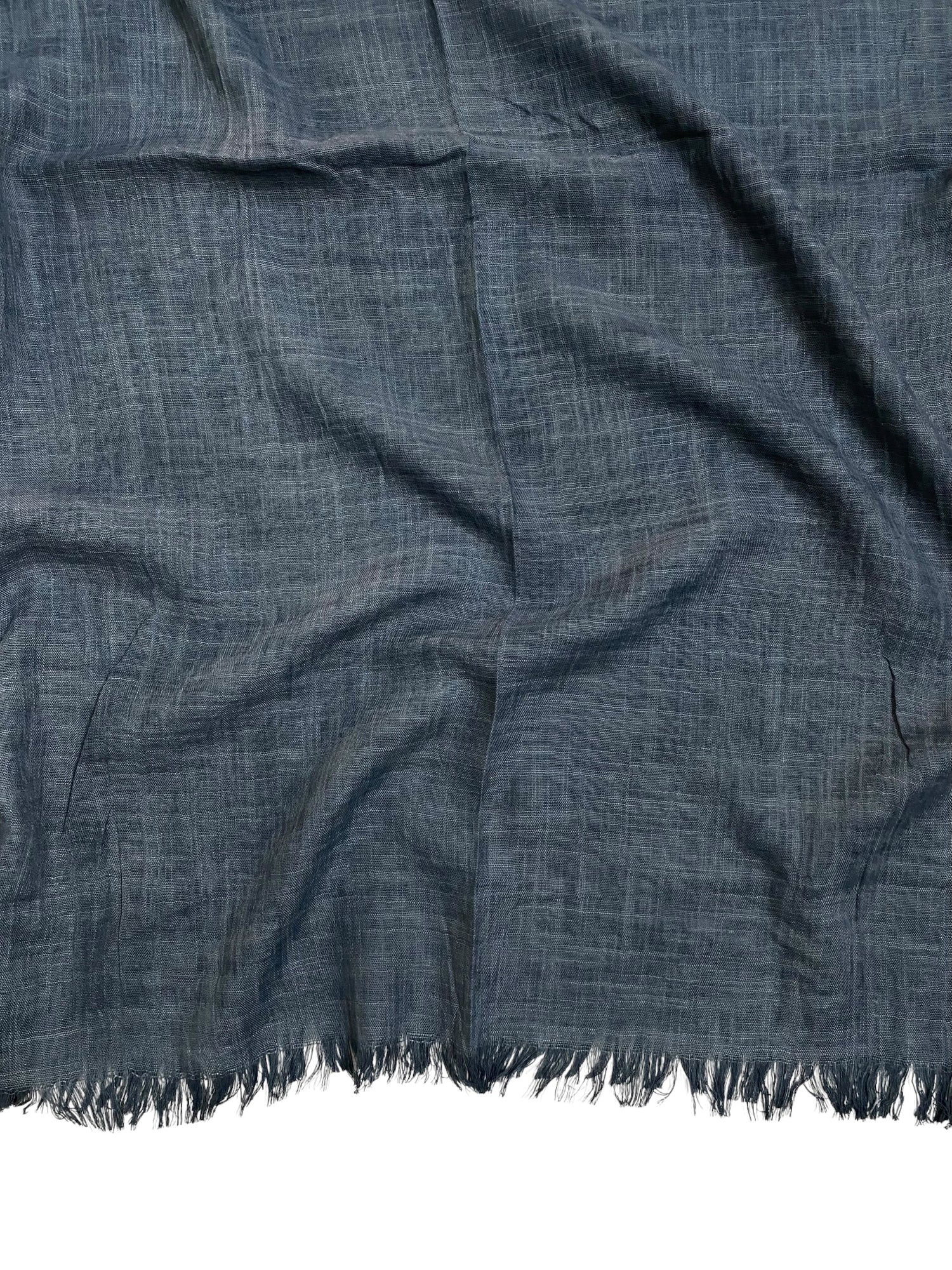 Premium Turkish Dupatta (Imported Fabric) - Denim Grey