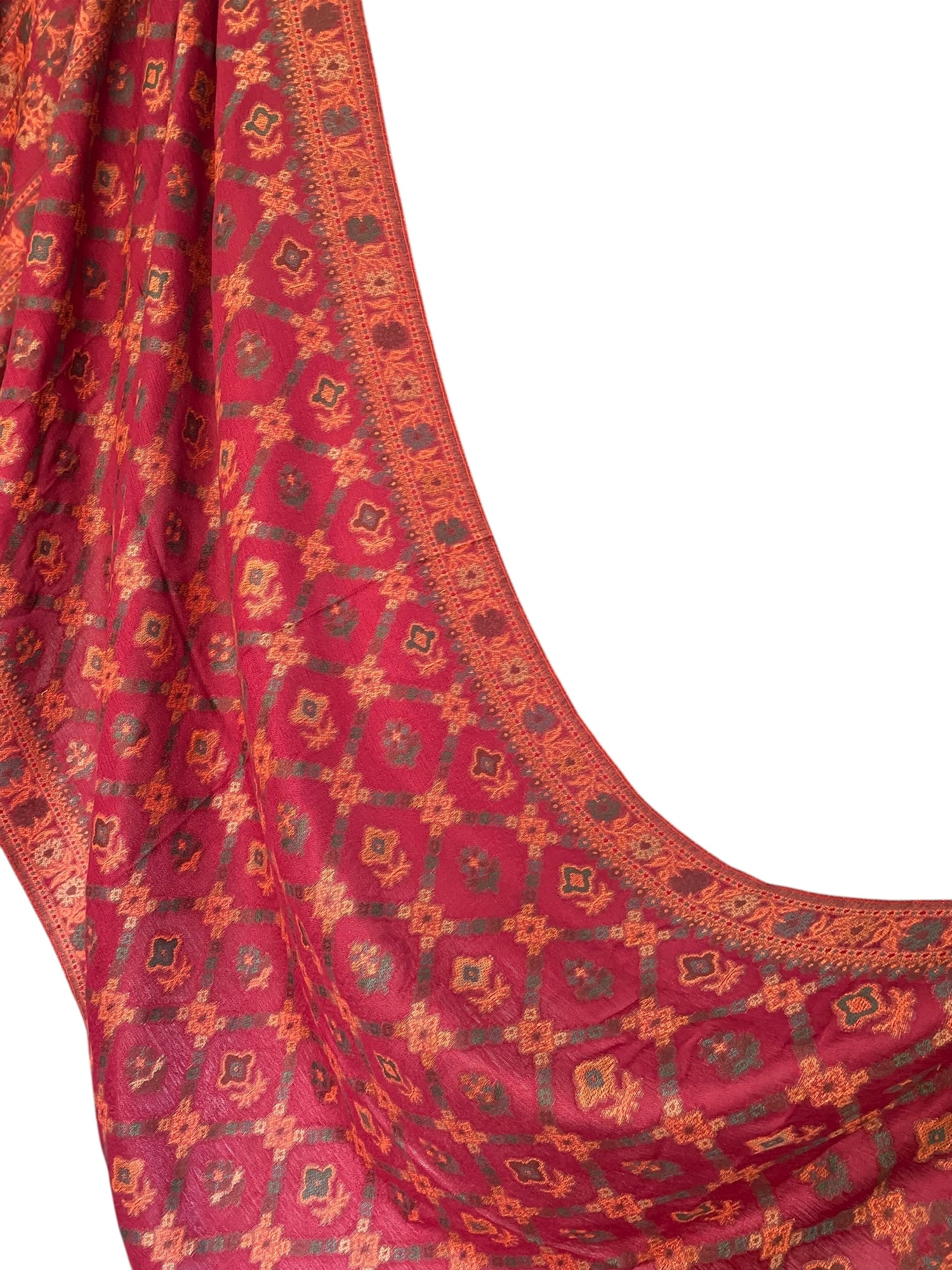 Ameira Pashmina Jacquard - Maroon