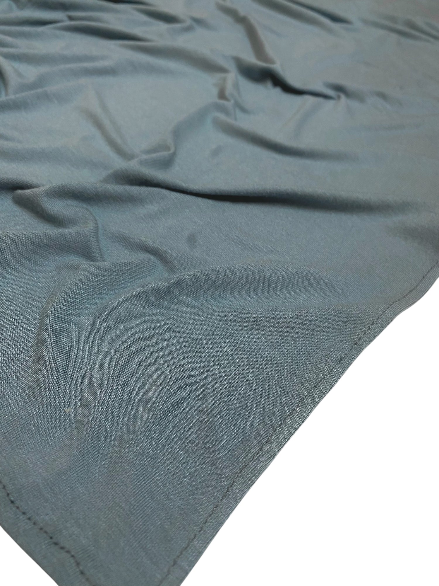 Premium Bamboo Jersey Hijab - Slate Blue