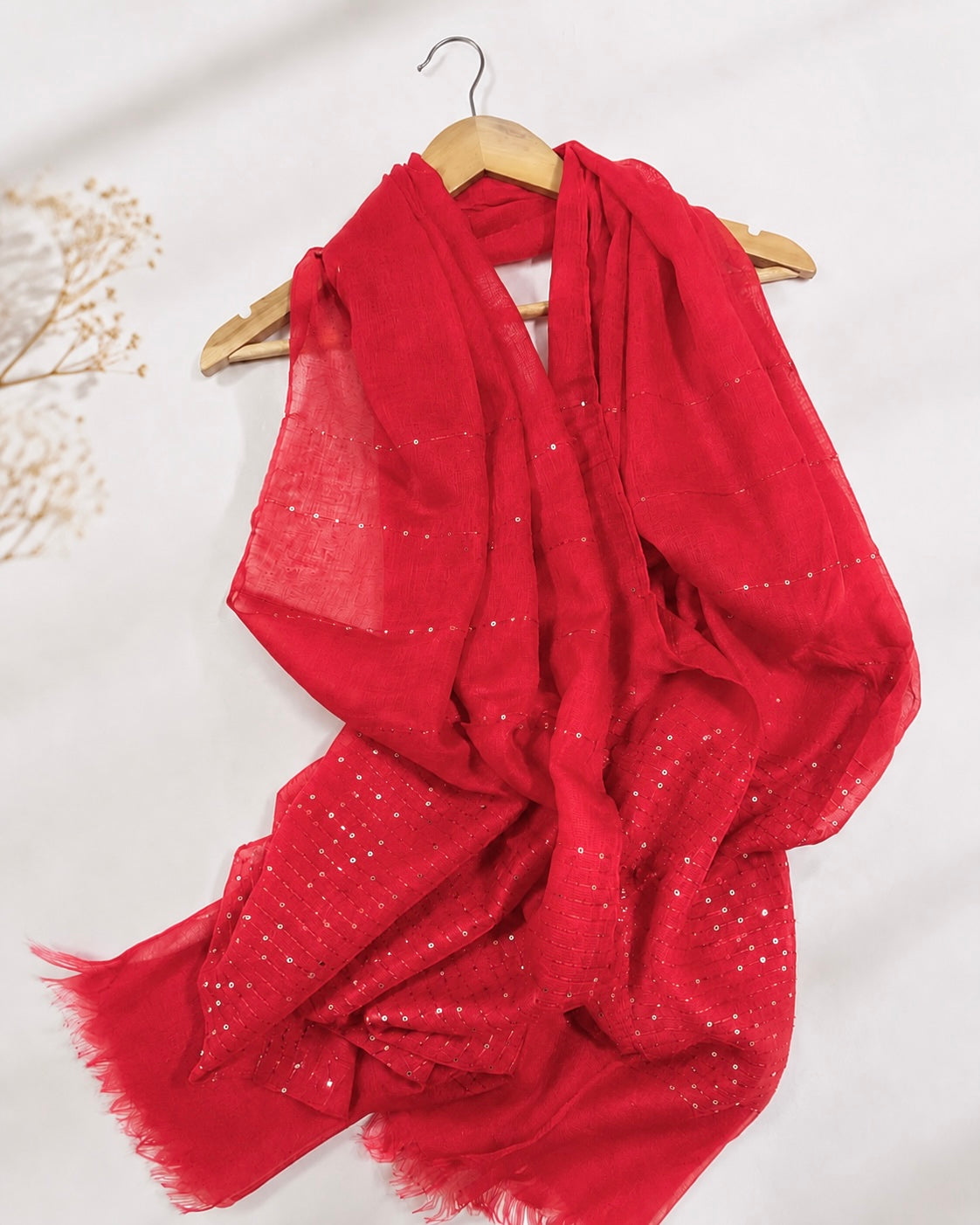 Sparkles Hijabs – Red