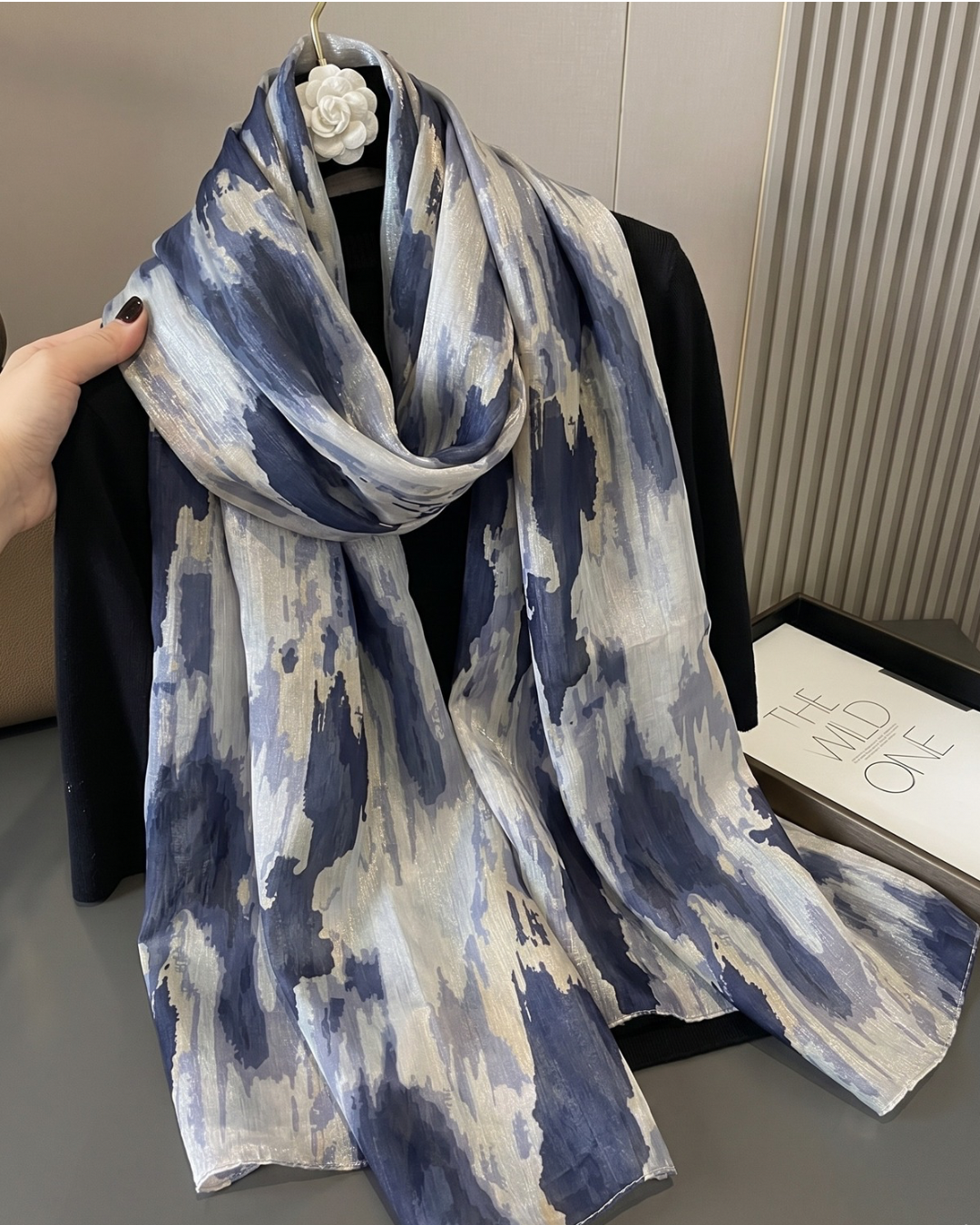 Maya - Organza Luxury (Navy Blue)