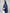 Rawaa Pleated Hijabs – Navy Blue