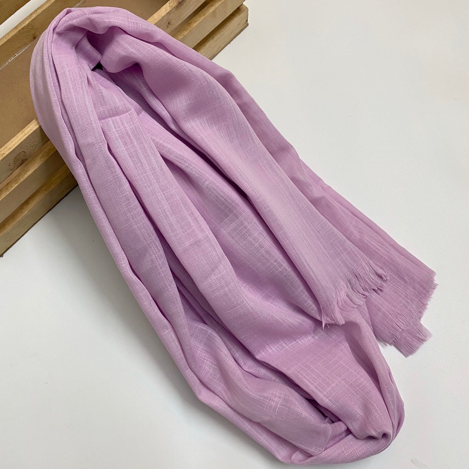 Premium Turkish – Slub Textured (Wider Width) – Lavender
