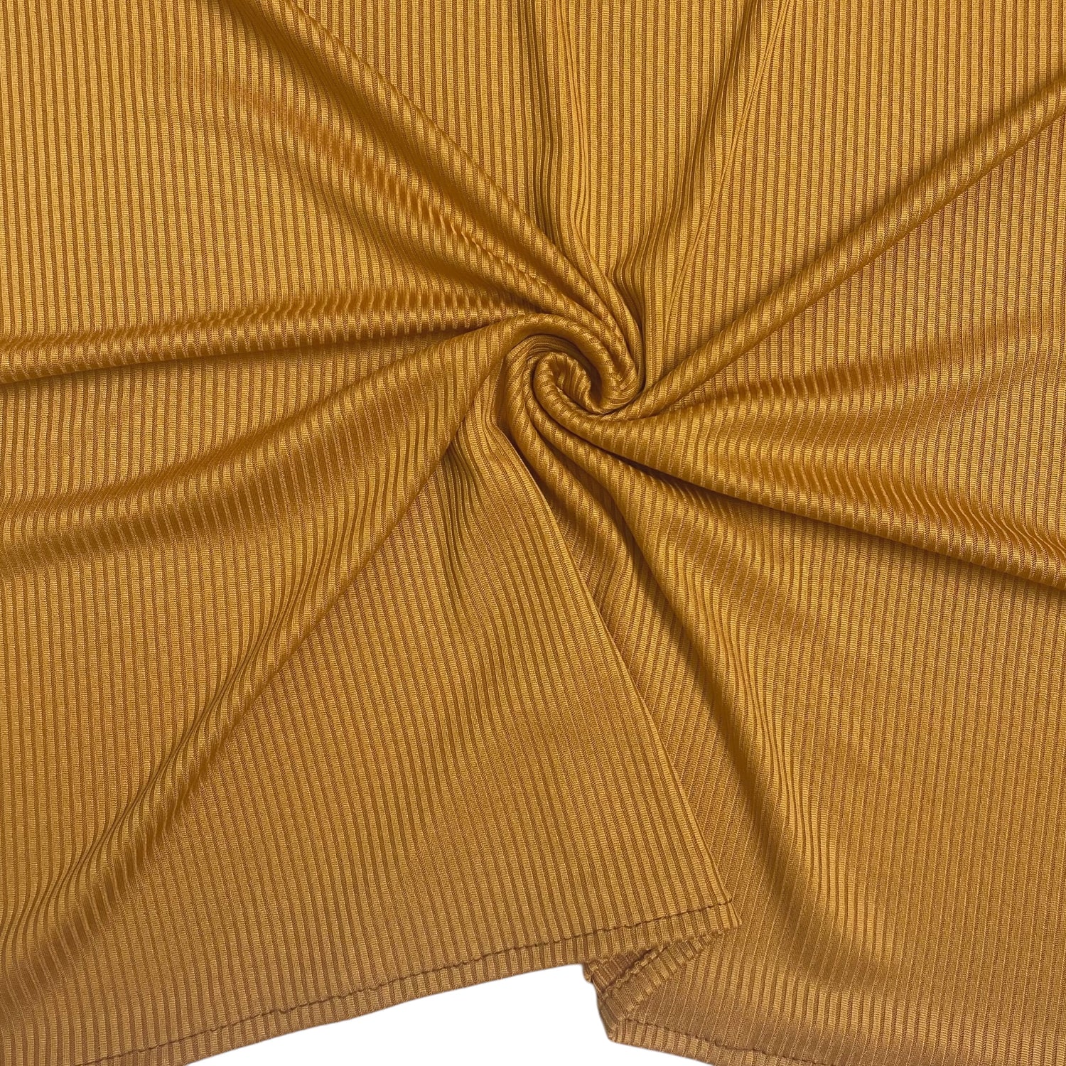 Clocque Striped Jersey Hijab - Mustard