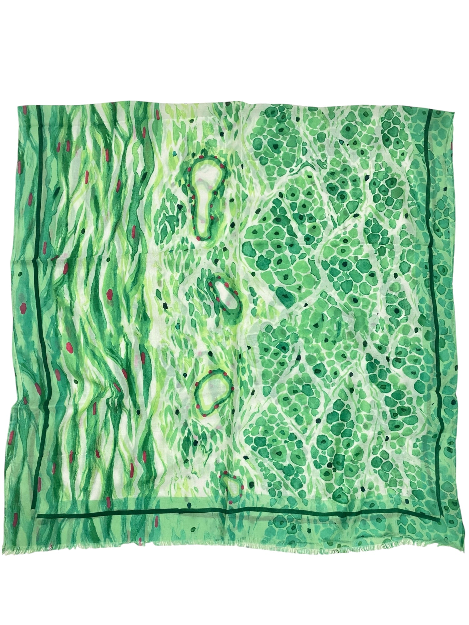 Nautica Lawn Printed Hijabs - Forest