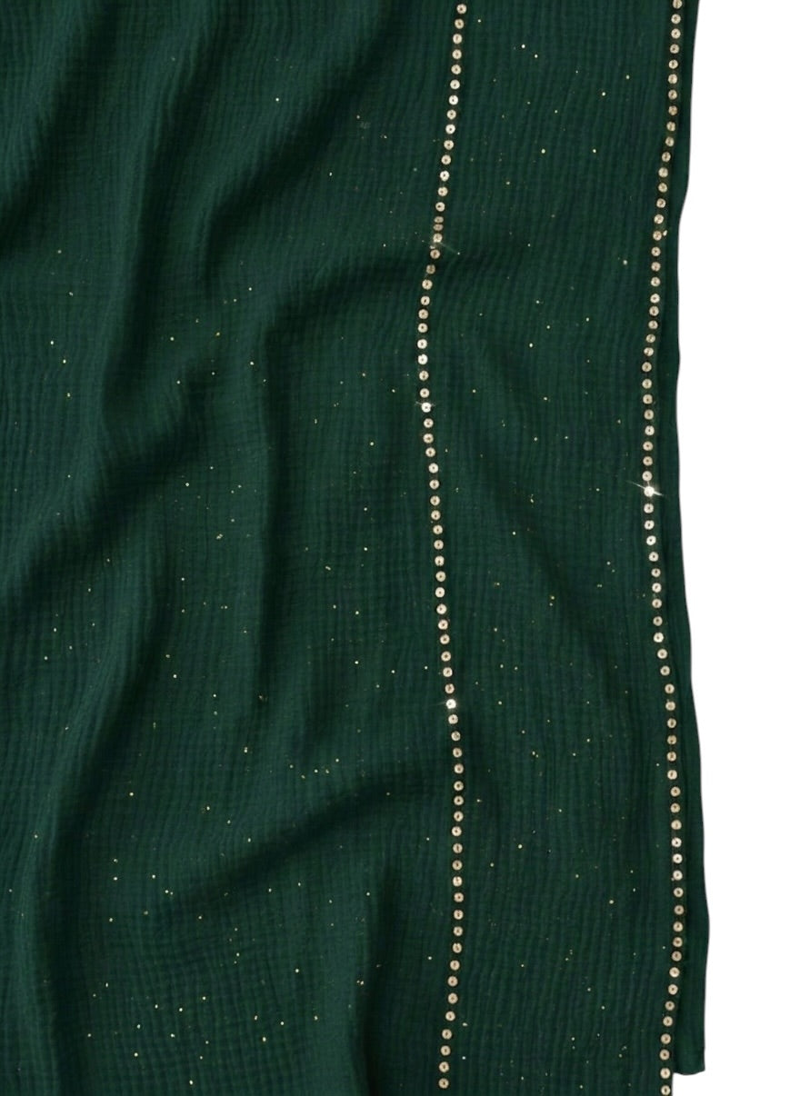 Ripple - Glitter Sequins Hijab XL Size - Sacramento