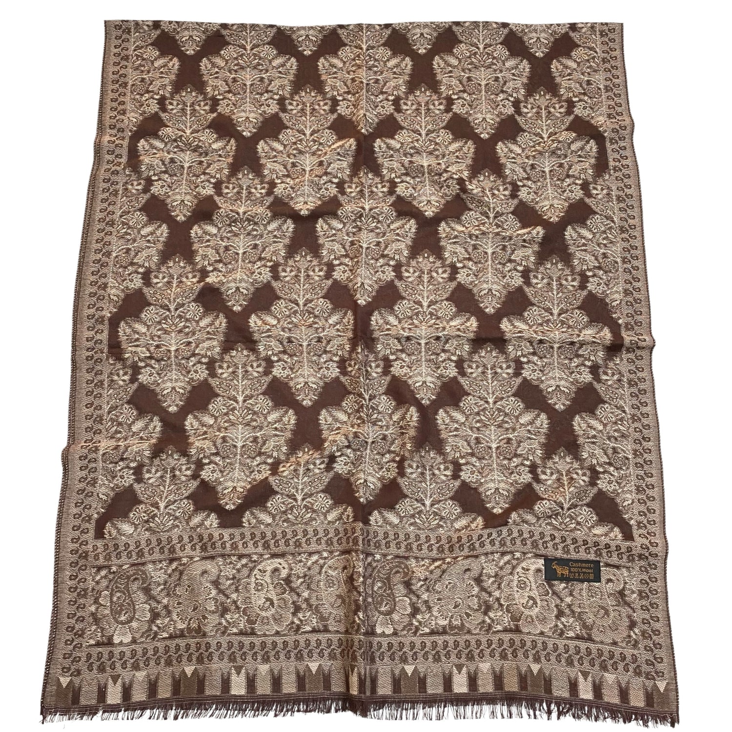 Pashmina Jacquard - Chocolate