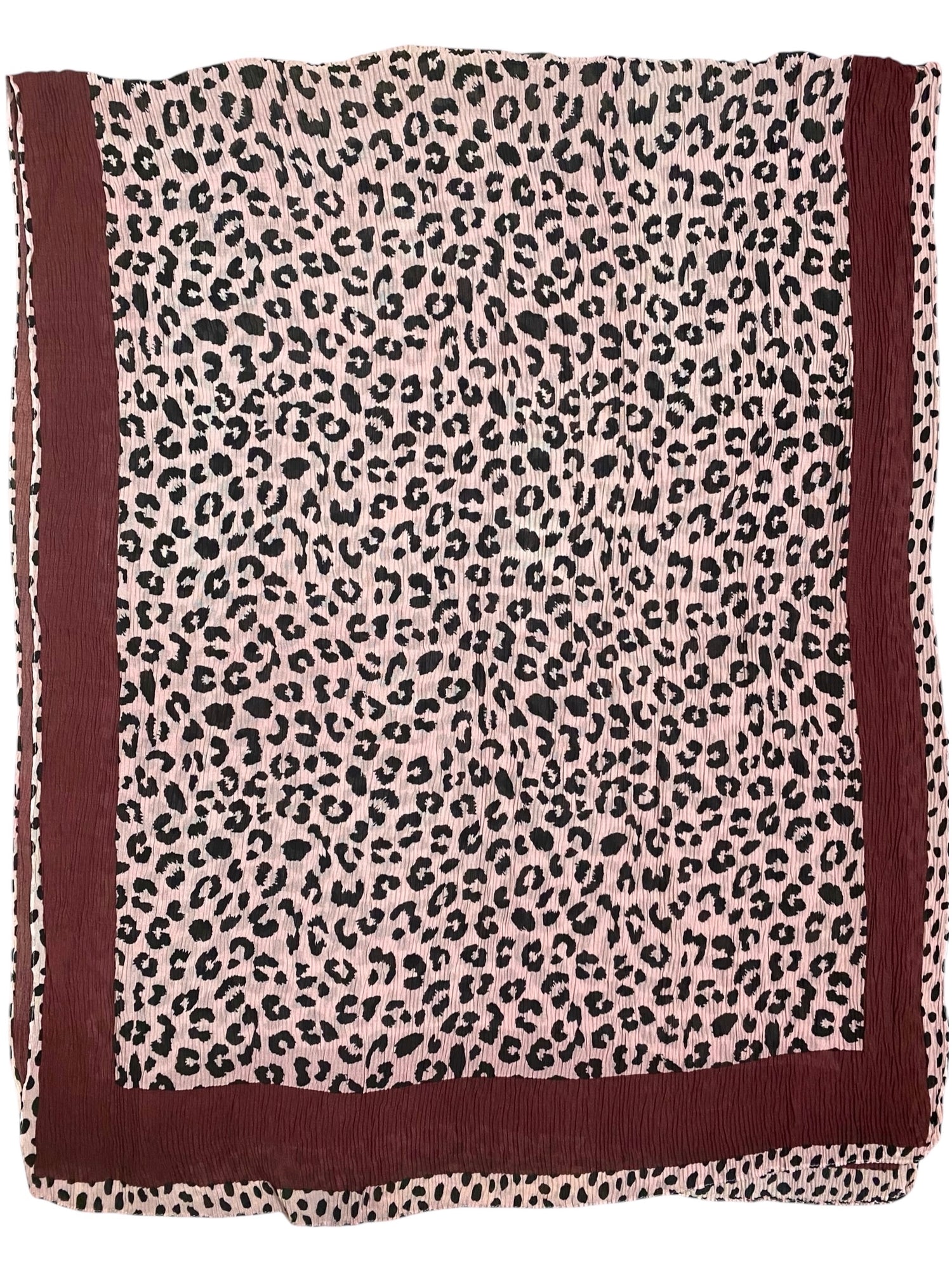 Savannah Pleated Hijab - Grape