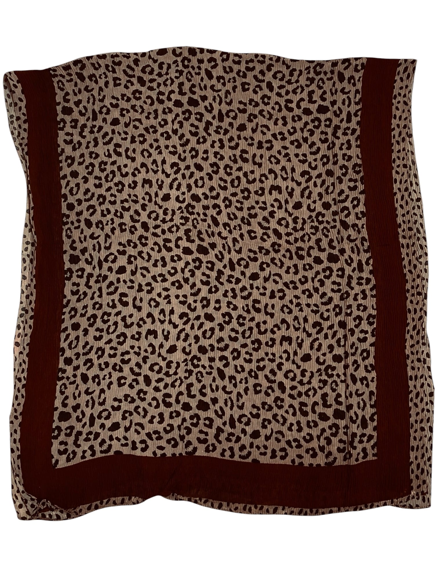 Savannah Pleated Hijab - Dark Chocolate