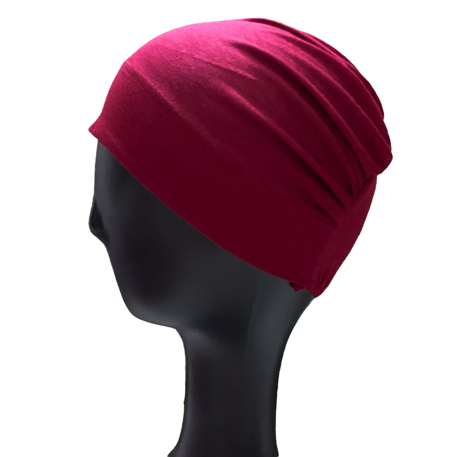 Full Covered Hijab Cap – Maroon