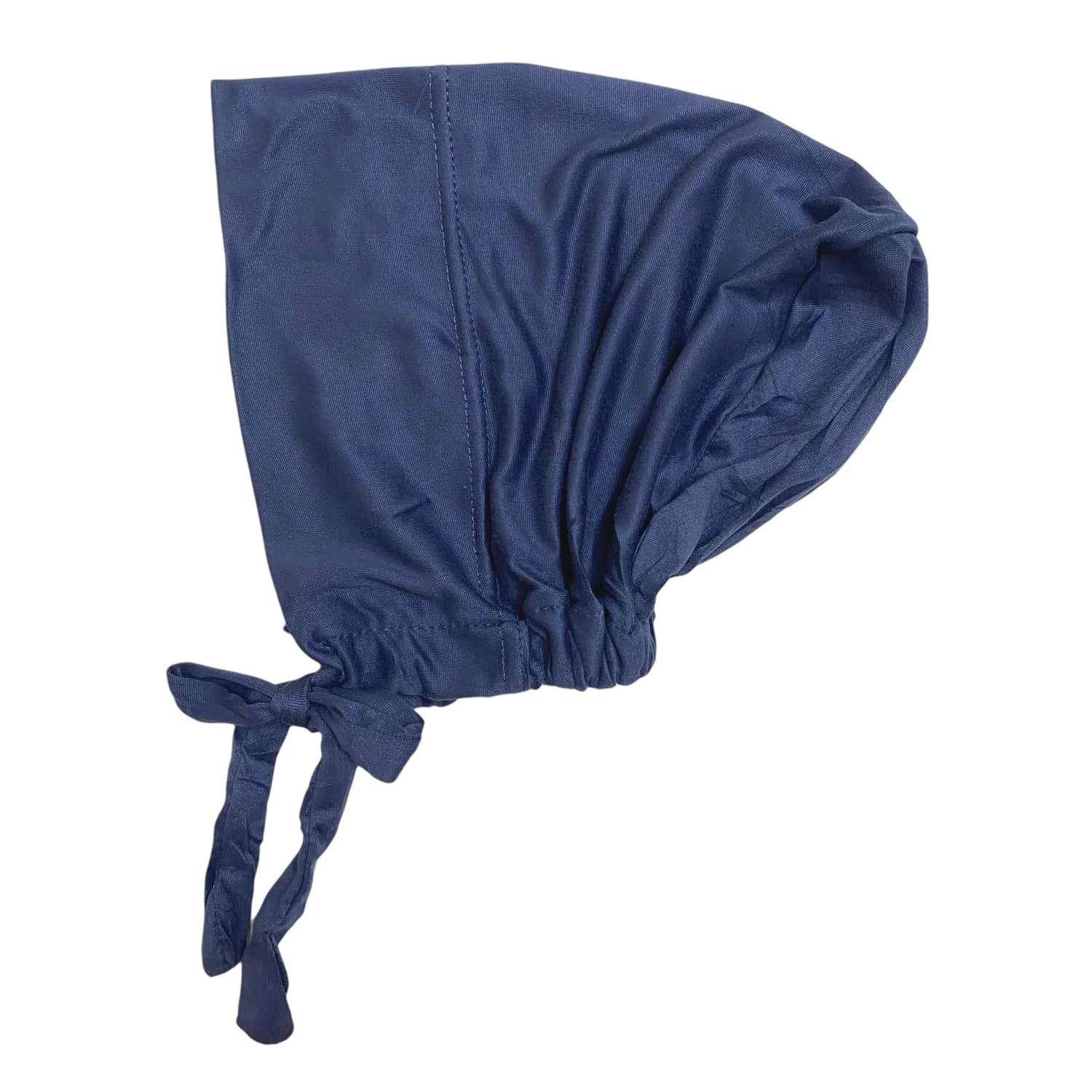 Imported Tie back Full Covered Hijab Cap – French Blue