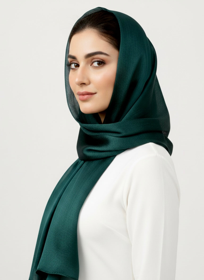 Metallics Crinkle Silk Hijab – Sacramento