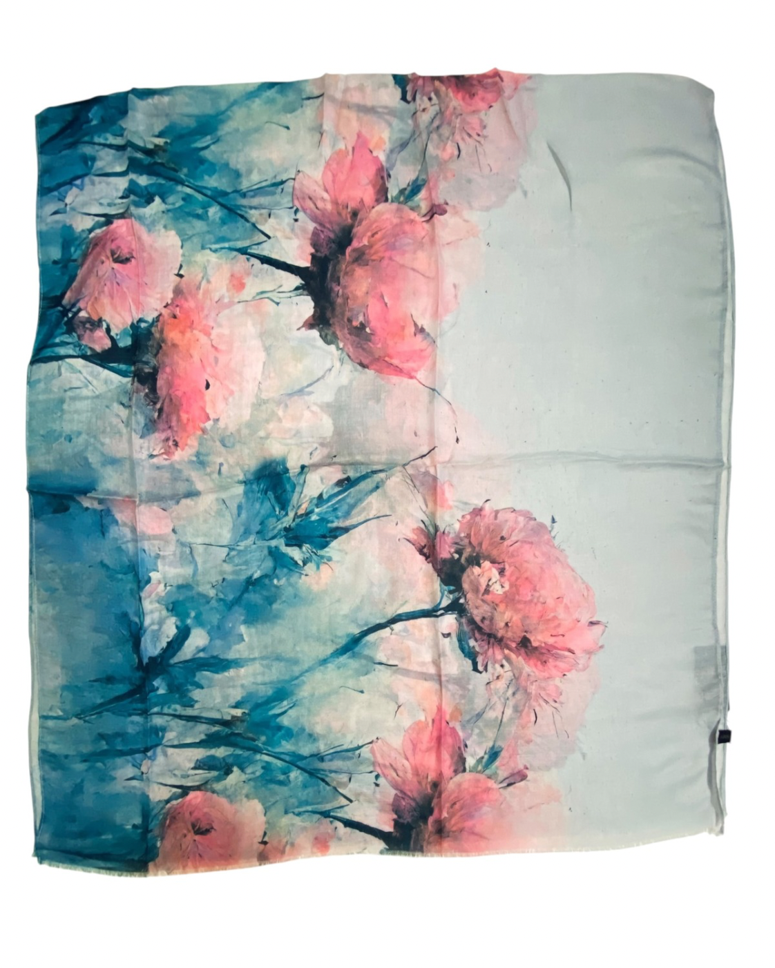 Bella Cotton Printed Hijab - Candy Frost