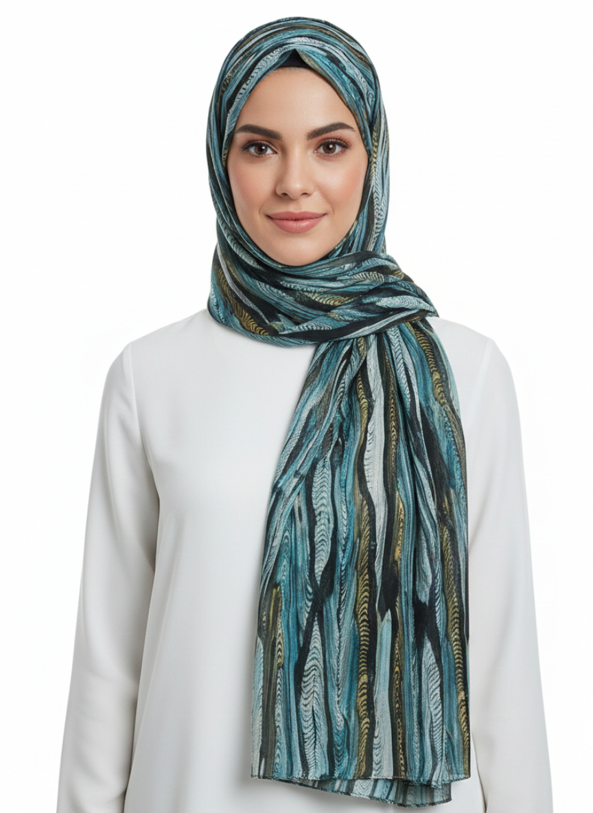 Lunox Printed Hijab
