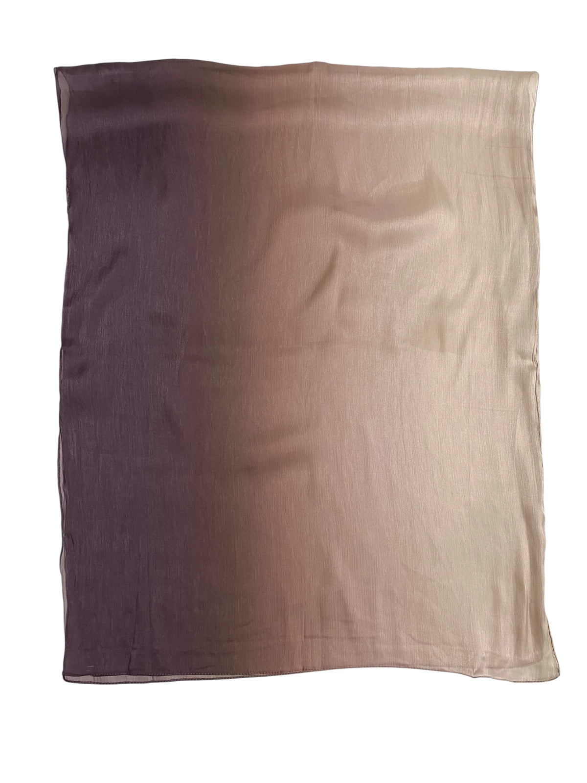 Gemini Organza Ombre Hijab - Mocha