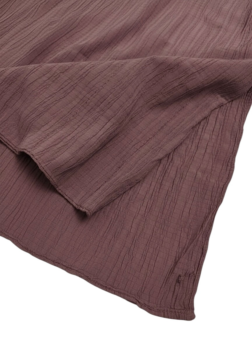 Georgette Crush Hijabs - Old Mauve