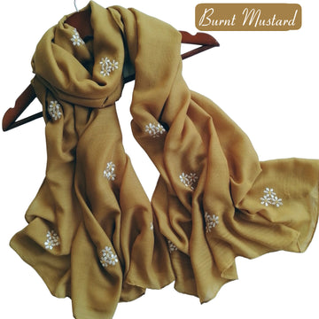 Triplet Hijabs - Burnt Mustard